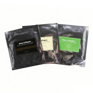 Wholesale OEM Hydrogel Split Face Mask with Aloe Vera Extract Moisturizing Skin Rejuvenation Spa Grade 20g Bag